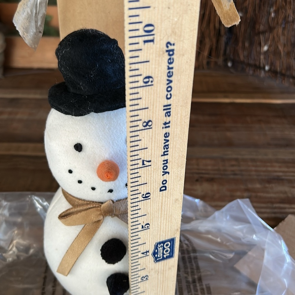 Pottery Barn Kids Snowman ⛄️ Stocking Holder BNIB - Picture 4 of 7